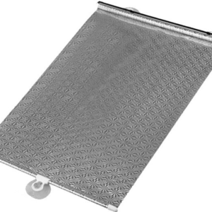 Parasolar retractabil cu ventuze pentru casa sau masina 58X125 cm Gri