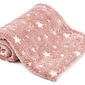 Patura 4Home Soft Dreams Stars luminoasa 150 x 200 cm