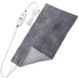 Patura electrica multifunctionala de incalzire si masaj gri