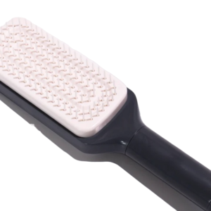 Perie cu Fire din Plastic Retractabila Autocuratare Gri