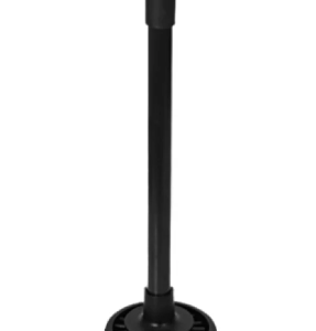 Perie de toaleta din silicon cu recipient pentru scurgerea apei NEGRU