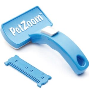 Perie pentru animale Pet Zoom blue