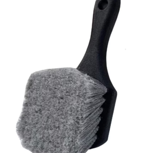 Perie pentru roti/anvelope 215 x 55 x 55 mm Gri/Negru