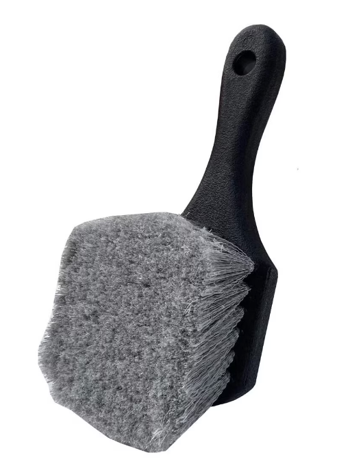 Perie pentru roti/anvelope 215 x 55 x 55 mm Gri/Negru