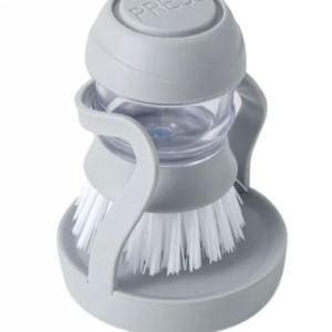 Perie pentru vase cu dozator detergent si suport