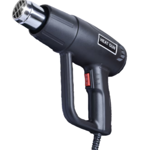 Pistol cu aer cald rezistent putere 2000 W temperatura intre 300 si 600 grade Negru