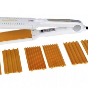 Placa profesionala de creponat si intins parul 4 in 1 de 200 grade 1059