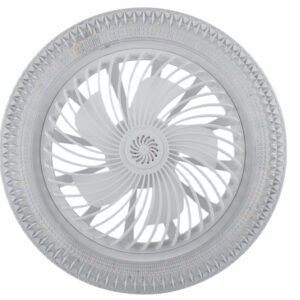 Plafoniera LED cu ventilator integrat soclu E27 iluminare eficienta si racire silentioasa