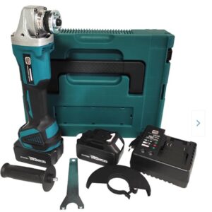 Polizor Flex cu acumulator 5 Ah 24 V  cu 2 acumulatori 8500 Rpm