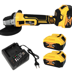 Polizor unghiular (Flex) cu 2 acumulatori 36 V 5 Ah 8500 Rpm 125 mm