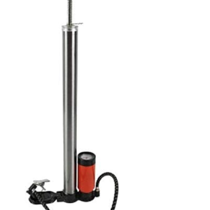 Pompa manuala cu manometru pentru umflat roti