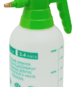 Pompa manuala de stropit 2L cu presiune si duza reglabila ALB/VERDE