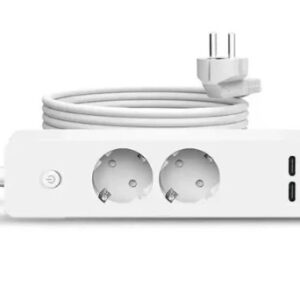 Prelungitor JORTAN OG2202 cu 2 prize 2 porturi USB si 2 Type C 2 metri