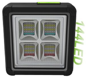 Proiector 144 LED Solar cu Baterie GD-2206A 4 Moduri de Iluminare 100W