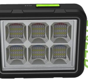 Proiector 216 LED Solar cu Baterie GD-2207A 4 Moduri de Iluminare 150W