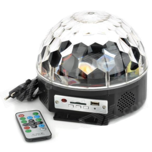 UB Proiector Disco Led Magic Ball Light cu telecomanda si Redare Audio MP3