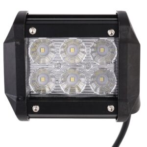 Proiector Offroad 18W 2x3 LED 12V-24V 1530 Lumeni 4/10 cm