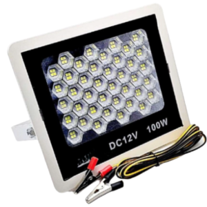 Proiector auto camping putere 100W cu clesti CaiCai 12V