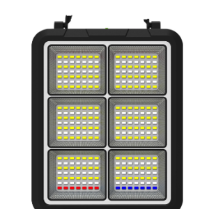 Proiector solar GD PLUS  2208C 4 tipuri de iluminare incarcare telefon putere 400W