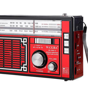RADIO XB394BT clasic rosu portabil