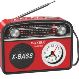 Radio Portabil XB 981BT MP3 cu Ceas
