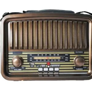 Radio portabil Kalade cu functii multiple FM/AM/SW MP3 Player stereo Maro inchis