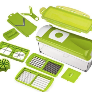 Razatoare multifunctionala cu 11 piese pentru fructe si legume