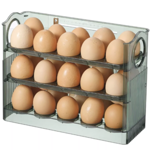 Recipient pe 3 nivele pentru depozitare oua