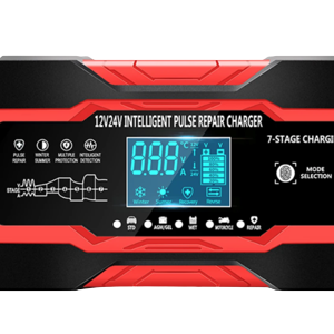 Redresor auto Q DP1210 Inteligent Digital Baterie Auto Smart rosu