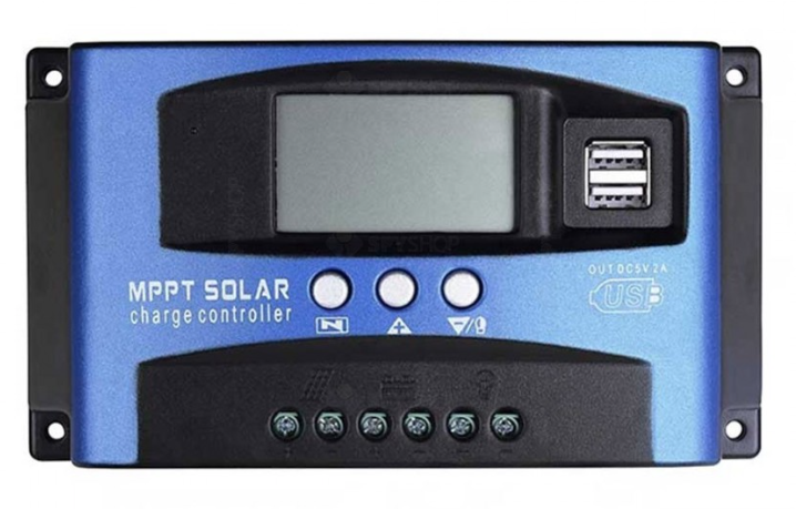 Regulator Panou Solar - Controler 12/24V 100A USB MPPT