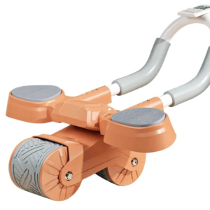 Roata Abdominala revenire automata latime 4 inch Portocaliu