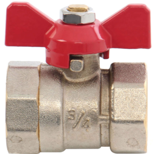 Robinet trecere apa calda din alama 3/4