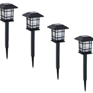 SET 4 Lampi X17 solare decorative pentru gradina XL