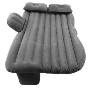 Saltea auto gonflabila 2 perne suprafata catifelata 130 x 80 x 40 cm