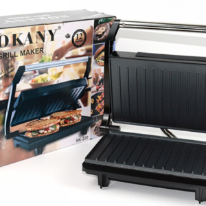 Sandwich Maker Grill tip gratar Sokany SK-220 1200 W placi anti-aderente