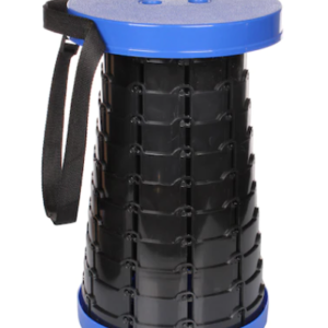 Scaun retractabil cu pliere telescopica pentru camping