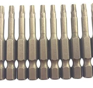 Set 10 BITI magnetici T25