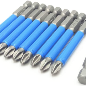 Set 10 Biti LUNGI 70mm magnetici pentru surubelnita