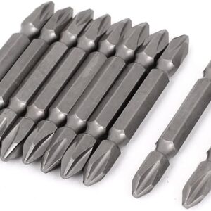 Set 10 Biti de impact cu 2 capete 65mm prindere 1/4 hexagonal 65mm Xph2