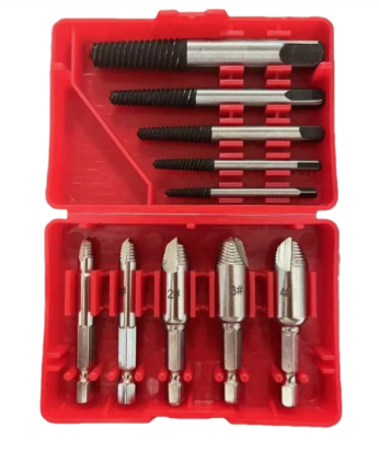 Set 10 extractoare suruburi deteriorate