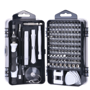 Set 115 accesorii Biti Surubelnita Chei