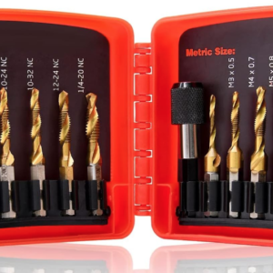 Set 13 piese Burghie si Taroduri combinat SAE si Metric AURII