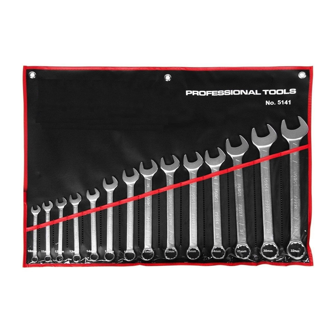 Set 14 chei combinate fixe-inelare 10/32mm