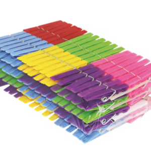 UB Set 144 Clesti din plastic pentru rufe cu clips BMX