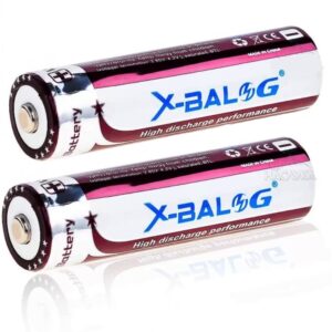 Set 2 Acumulatori X-Balong Li-Ion Tip 18650