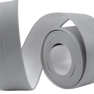 Set 2 Banzi late adezive etansare pentru baie din plastic GRI 3 M