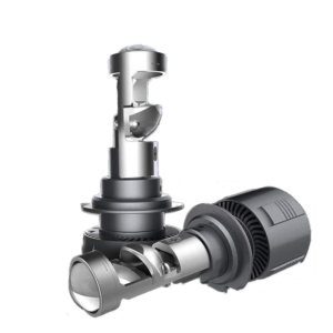 Set 2 Becuri A80 H7 cu lupa 12v 30000LM 220W