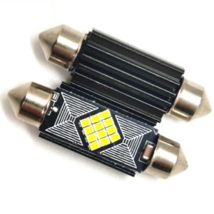 Set 2 Becuri Auto LED Canbus Interior 31 mm Alb