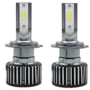 Set 2 Becuri Auto Led H7 R9 putere 80W 6000 lumeni temperatura 6000K