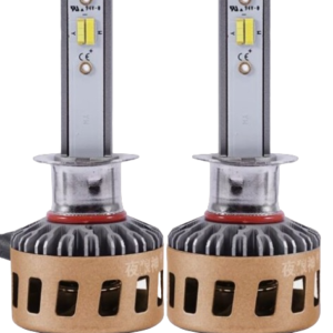 Set 2 Becuri Led H3 cu 3 Nuante De Culori (galben